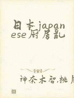 日本japanese厨房乱