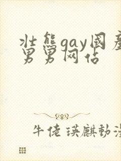壮熊gay国产男男网站