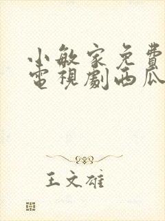 小敏家免费观看电视剧西瓜