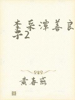 李采潭善良的嫂子2封面