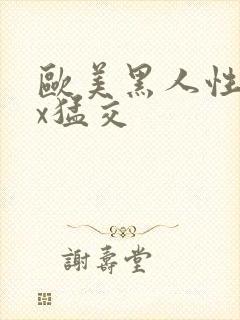 欧美黑人性xxx猛交