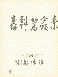 事到如今喜欢青梅竹马轻小说
