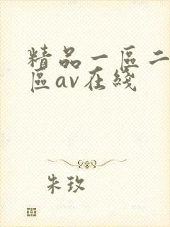 精品一区二区三区av在线
