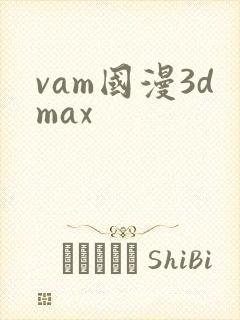 vam国漫3dmax