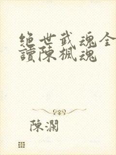 绝世武魂全文阅读陈枫魂
