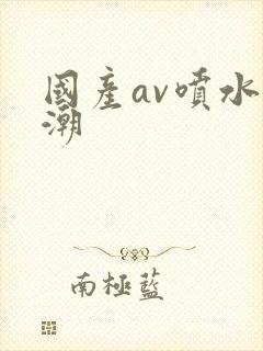 国产av喷水高潮封面