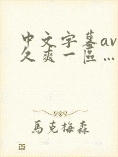 中文字幕av久久爽一区…