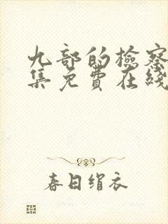九部的检察官全集免费在线观看封面