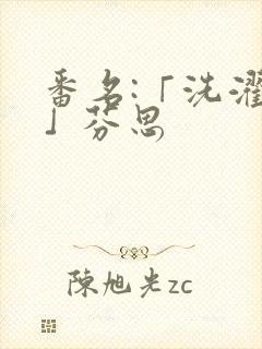 番名:「洗濯屋」芬思