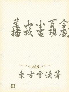 叶山小百合在线播放电视剧免费
