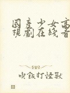 国产少女高清电视剧在线看封面