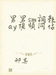 男男sm调教gay视频网站