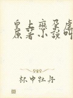 皇上恋孕虐妃子原著小说叫什么名字