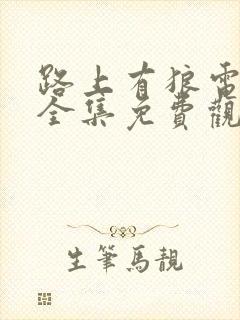 路上有狼电视剧全集免费观看1