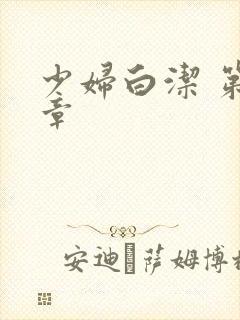 少妇白洁 第二章