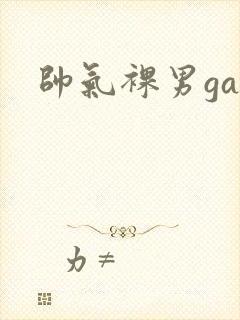 帅气裸男gay