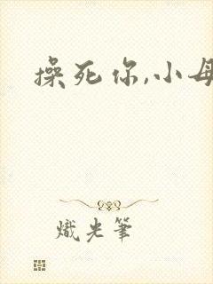操死你,小母狗