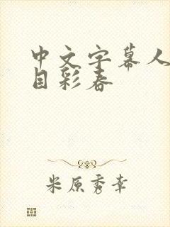 中文字幕人妻夏目彩春封面