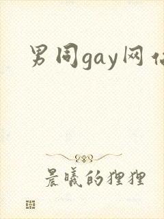 男同gay网站