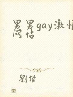 男男gay激情网站