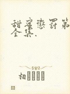 甜蜜惩罚第一季全集.封面