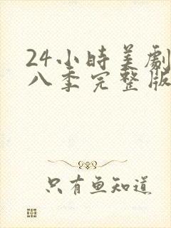 24小时美剧第八季完整版免费观看高清封面