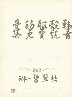 爱的躯壳韩剧全集免费观看封面