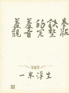 羞羞的铁拳免费观看完整版