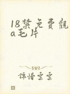 18禁免费观看a毛片封面