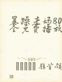 暴躁老妈80集全免费播放下载