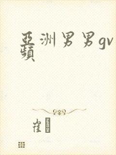 亚洲男男gv视频