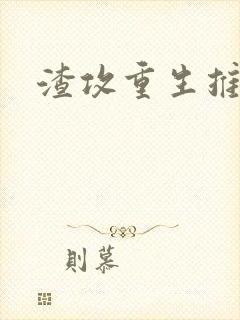 渣攻重生推文封面