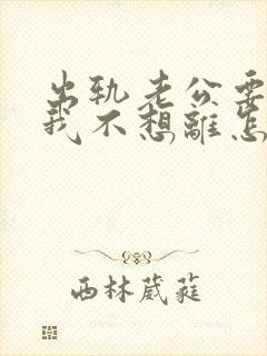 出轨老公要离婚我不想离怎么办