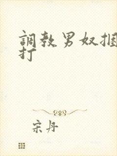 调教男奴捆绑吊打