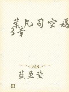 叶凡司空嫣然93章