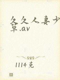 久久人妻少妇嫩草.av