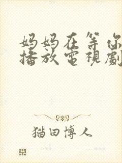 妈妈在等你免费播放电视剧