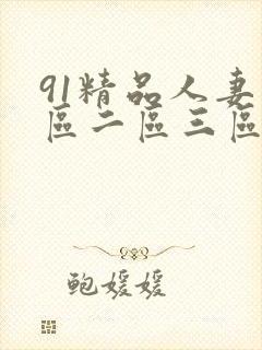 91精品人妻一区二区三区蜜桃丨