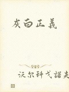 灰白正义