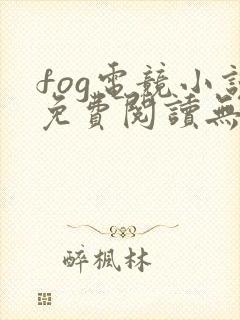 fog电竞小说免费阅读无弹窗