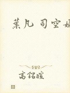 叶凡 司空嫣然