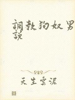 调教狗奴男男小说封面