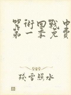 咒术回战中文版第一季免费观看封面