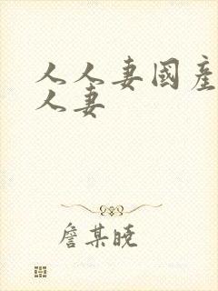 人人妻国产精品人妻