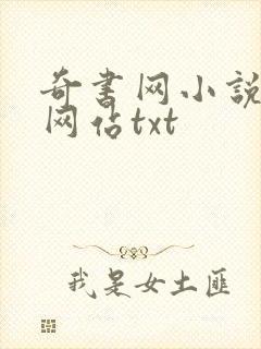 奇书网小说下载网站txt
