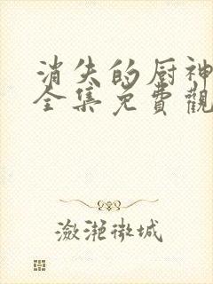 消失的厨神短剧全集免费观看封面
