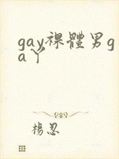gay裸体男ga丫封面