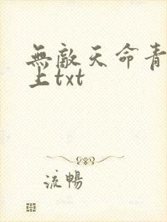 无敌天命青鸾峰上txt