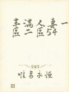 丰满人妻一区二区二区54封面