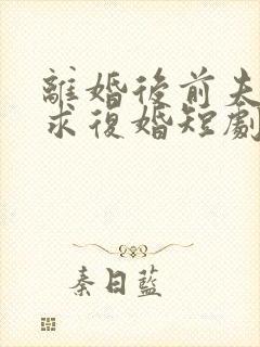 离婚后前夫哭着求复婚短剧